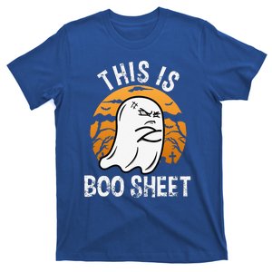 This Is Boo Sheet Funny Ghost Costume Funny Funny Halloween T-Shirt