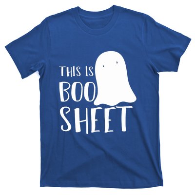 This Is Boo Sheet Ghost Retro Halloween Costume T-Shirt