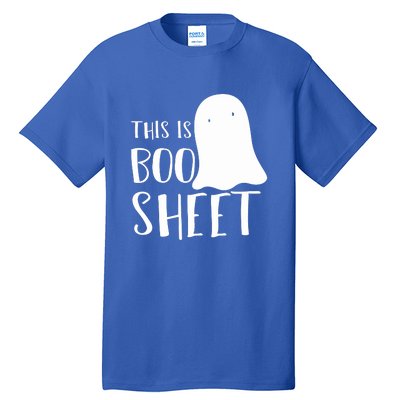 This Is Boo Sheet Ghost Retro Halloween Costume Tall T-Shirt