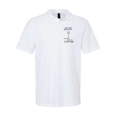 This Is Bob No Arms Knock Knock Stickman Joke Funny Polo