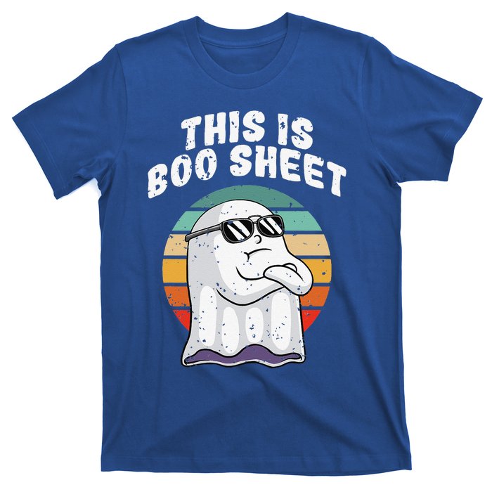 This Is Boo Sheet Funny Halloween Costume Ghost Pun Humor T-Shirt