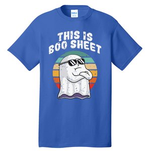 This Is Boo Sheet Funny Halloween Costume Ghost Pun Humor Tall T-Shirt