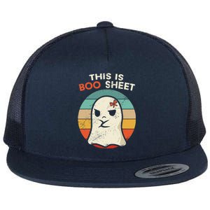 This Is Boo Sheet Funny Halloween Costumes Funny Halloween Flat Bill Trucker Hat