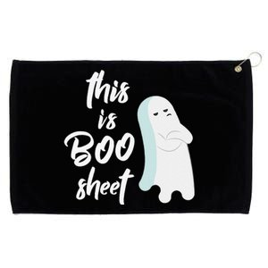 This Is Boo Sheet Funny Halloween Ghost Gift Grommeted Golf Towel