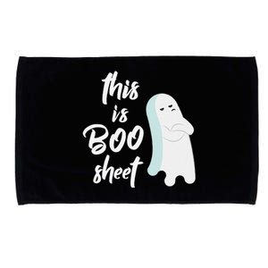 This Is Boo Sheet Funny Halloween Ghost Gift Microfiber Hand Towel