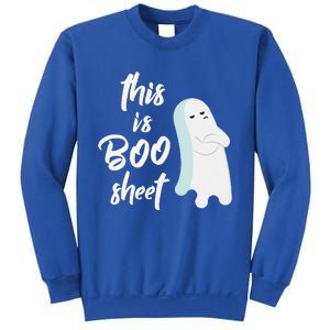 This Is Boo Sheet Funny Halloween Ghost Gift Sweatshirt