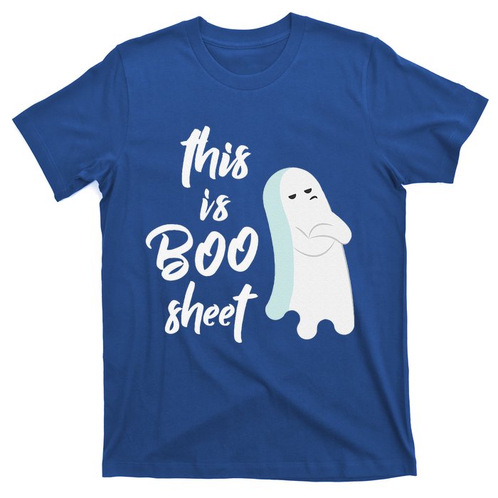 This Is Boo Sheet Funny Halloween Ghost Gift T-Shirt