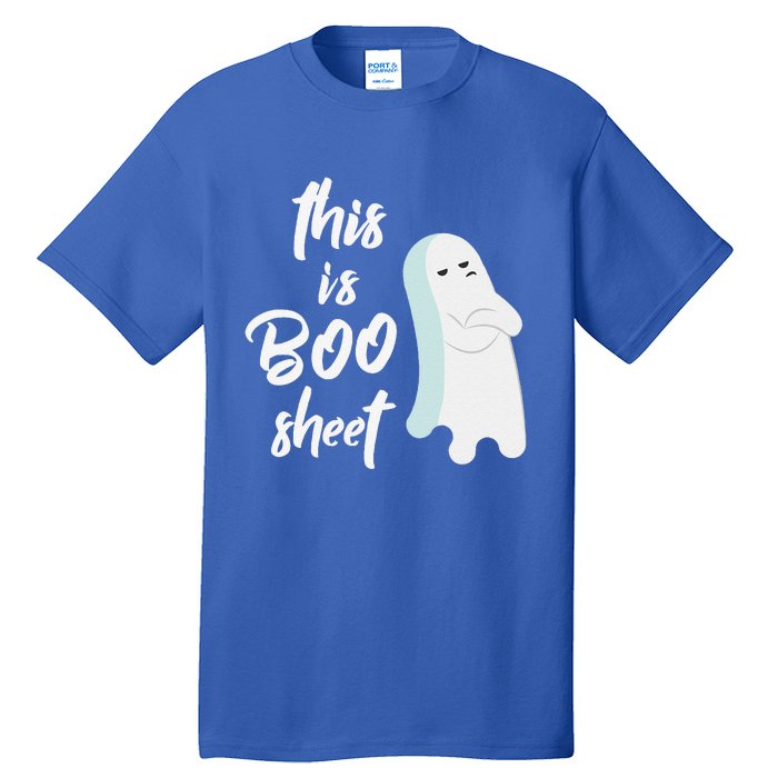 This Is Boo Sheet Funny Halloween Ghost Gift Tall T-Shirt