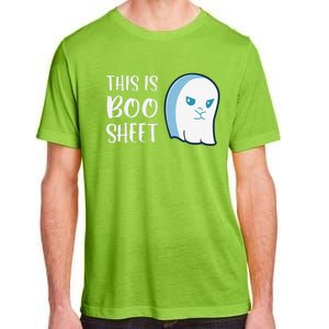 This Is Boo Sheet Funny Halloween Sayings Adult ChromaSoft Performance T-Shirt