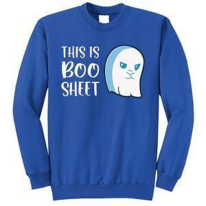 This Is Boo Sheet Funny Halloween Sayings Sweatshirt