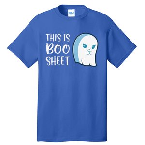 This Is Boo Sheet Funny Halloween Sayings Tall T-Shirt