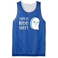 This Is Boo Sheet Funny Halloween Sayings Mesh Reversible Basketball Jersey Tank