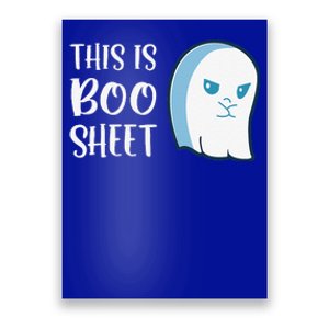 This Is Boo Sheet Funny Halloween Sayings Poster