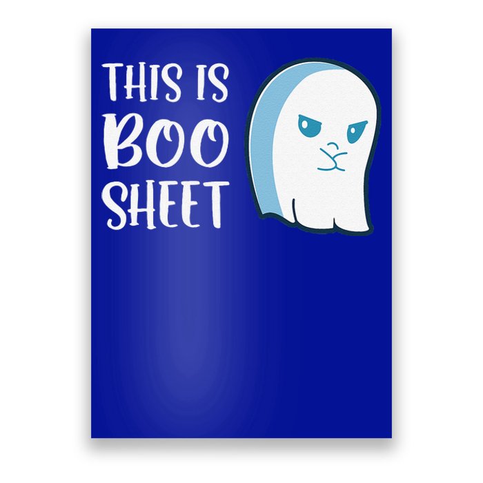 This Is Boo Sheet Funny Halloween Sayings Poster