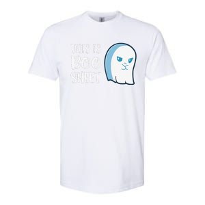 This Is Boo Sheet Funny Halloween Sayings Softstyle CVC T-Shirt