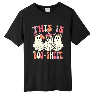 This Is Boosheet Halloween Ghost Costume Retro Groovy Tall Fusion ChromaSoft Performance T-Shirt