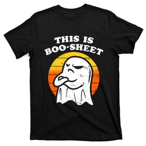 This Is Boosheet Halloween Ghost Funny For Women Men Kids T-Shirt