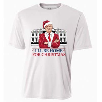 Trump ILl Be Home For Christmas Whitehouse 2024 Cooling Performance Crew T-Shirt