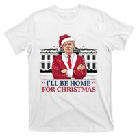 Trump ILl Be Home For Christmas Whitehouse 2024 T-Shirt