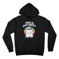 This Is Boo Sheet Funny Halloween Costume Ghost Pun Humor Hoodie