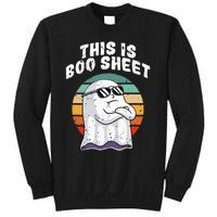 This Is Boo Sheet Funny Halloween Costume Ghost Pun Humor Sweatshirt