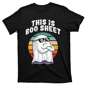 This Is Boo Sheet Funny Halloween Costume Ghost Pun Humor T-Shirt