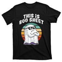 This Is Boo Sheet Funny Halloween Costume Ghost Pun Humor T-Shirt