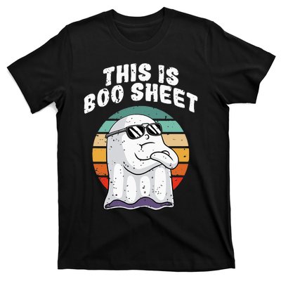 This Is Boo Sheet Funny Halloween Costume Ghost Pun Humor T-Shirt