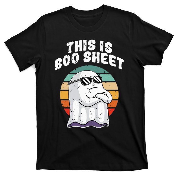 This Is Boo Sheet Funny Halloween Costume Ghost Pun Humor T-Shirt