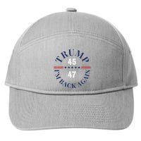 Trump IM Back Again 7-Panel Snapback Hat