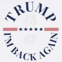 Trump IM Back Again Doggie Tank