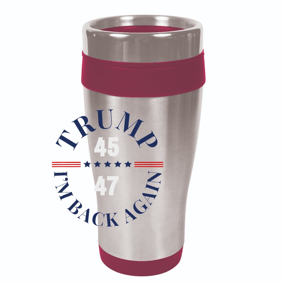Trump IM Back Again 15oz Campfire Ceramic Mug
