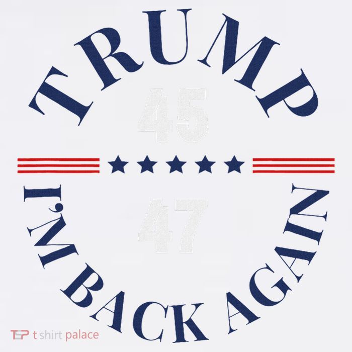 Trump IM Back Again Flatbill Hat