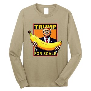 Trump ItS Banana Starship Funny Trump Banana Long Sleeve Shirt