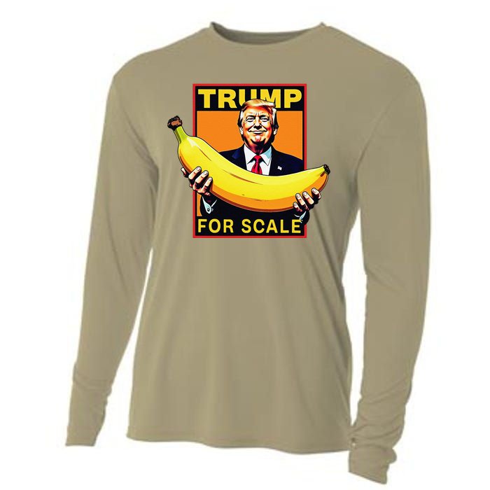 Trump ItS Banana Starship Funny Trump Banana Cooling Performance Long Sleeve Crew