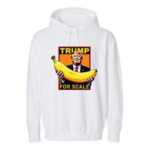 Trump ItS Banana Starship Funny Trump Banana Garment-Dyed Fleece Hoodie