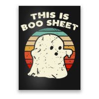 This Is Boo Sheet Ghost Vintage Retro Halloween Costume Poster