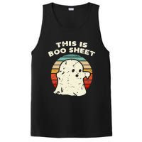 This Is Boo Sheet Ghost Vintage Retro Halloween Costume PosiCharge Competitor Tank