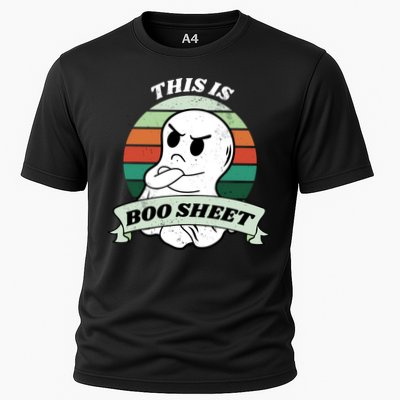 This Is Boo Sheet Cartoon Ghost Funny Halloween Performance Shirt
