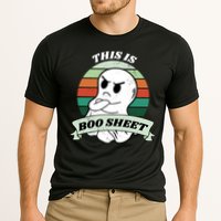 This Is Boo Sheet Cartoon Ghost Funny Halloween Cooling Performance Crew T-Shirt