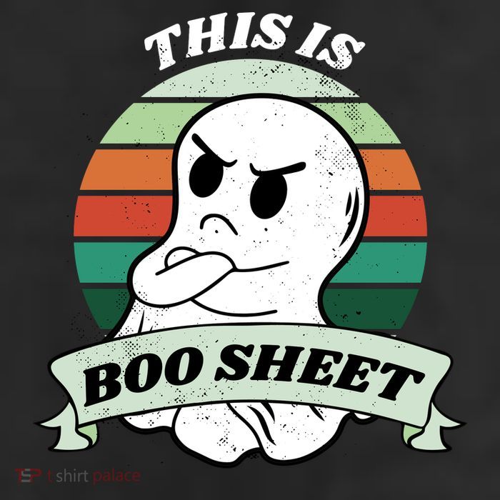 This Is Boo Sheet Cartoon Ghost Funny Halloween Adult Drive Performance Visor