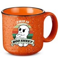 This Is Boo Sheet Cartoon Ghost Funny Halloween 15oz Campfire Ceramic Mug