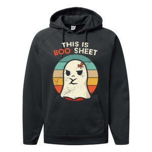 This Is Boo Sheet Funny Halloween Costumes Funny Halloween Performance Fleece Hoodie