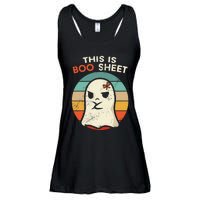 This Is Boo Sheet Funny Halloween Costumes Funny Halloween Ladies Essential Flowy Tank