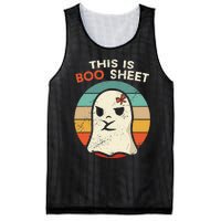 This Is Boo Sheet Funny Halloween Costumes Funny Halloween Mesh Reversible Basketball Jersey Tank