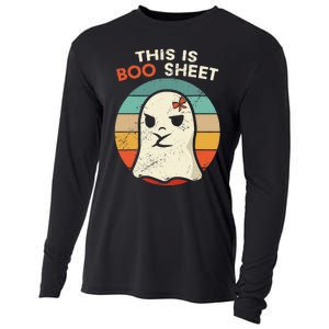 This Is Boo Sheet Funny Halloween Costumes Funny Halloween Cooling Performance Long Sleeve Crew