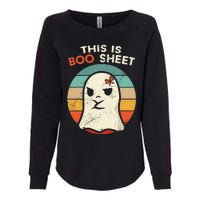 This Is Boo Sheet Funny Halloween Costumes Funny Halloween Womens California Wash Sweatshirt