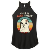 This Is Boo Sheet Funny Halloween Costumes Funny Halloween Women's Perfect Tri Rocker Tank