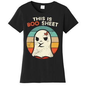 This Is Boo Sheet Funny Halloween Costumes Funny Halloween Women's T-Shirt