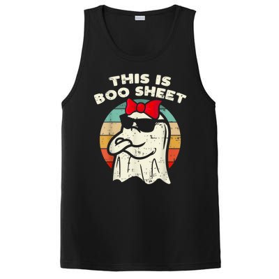 This Is Boo Sheet Ghost Retro Halloween PosiCharge Competitor Tank